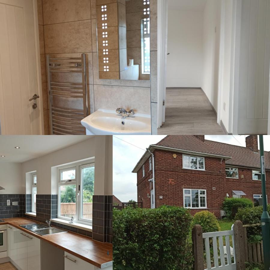 Broxtowe House -3 Bed House Parking Nottingham Vila Exterior foto